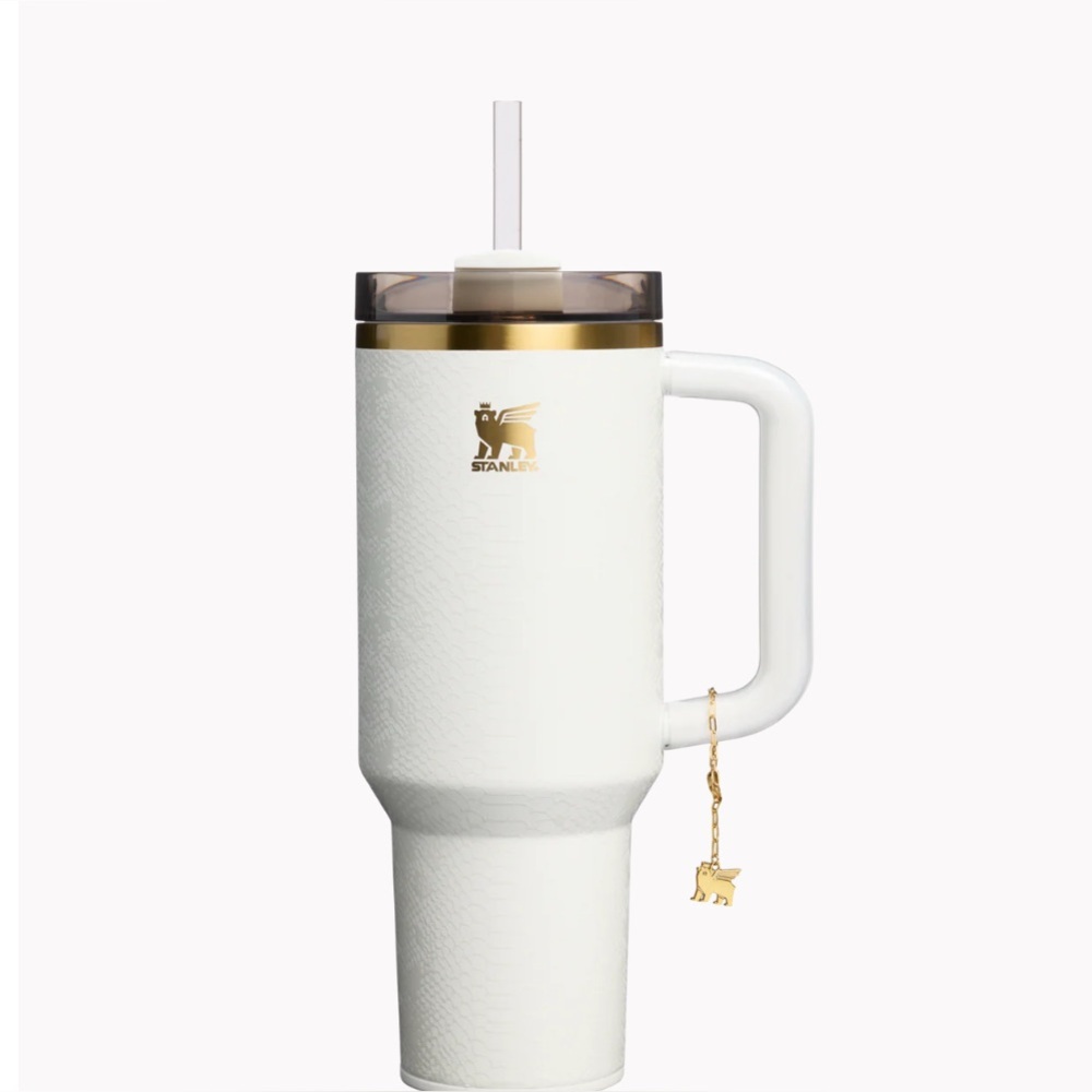 Stanley Pale Stone Snakeskin Quencher Luxe H2.O 40 Oz FlowState Tumbler PREORDER